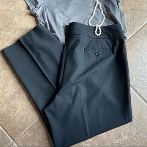 GUC - Talbots Pants - Black Stretch Cropped